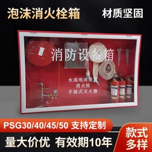 PSG30水成膜泡沫消火栓箱高速隧道消防箱不锈钢泡沫液储罐桶批发