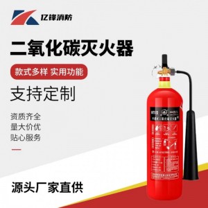 厂家直供 手提式二氧化碳灭火器2kg3kg5kg7kg24公斤干冰气体推车